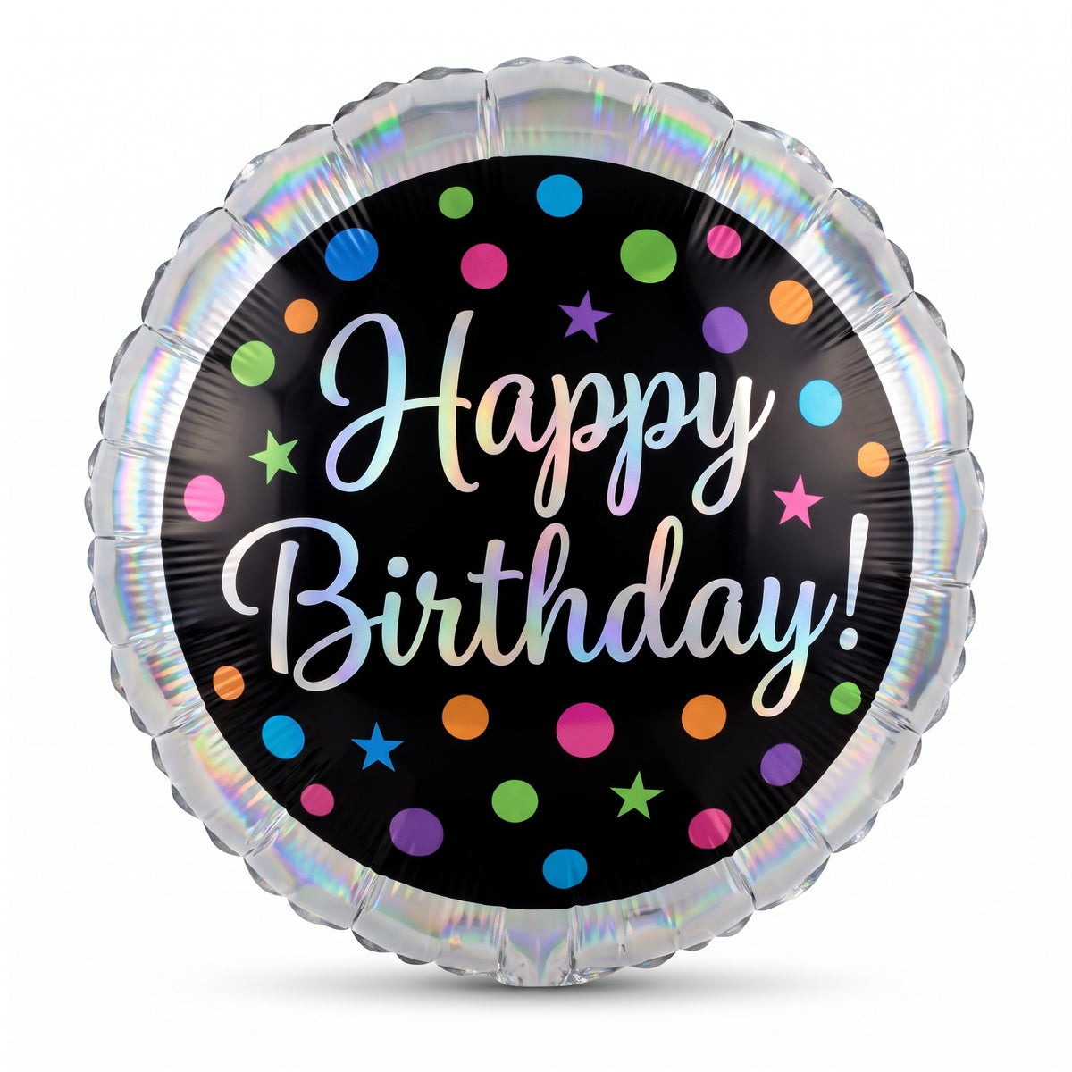 17" Polka Dot Foil Birthday Balloon