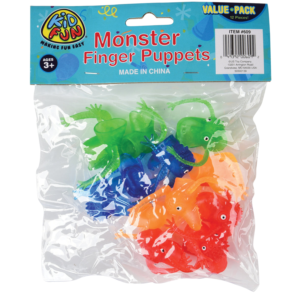 Monster Finger Puppets