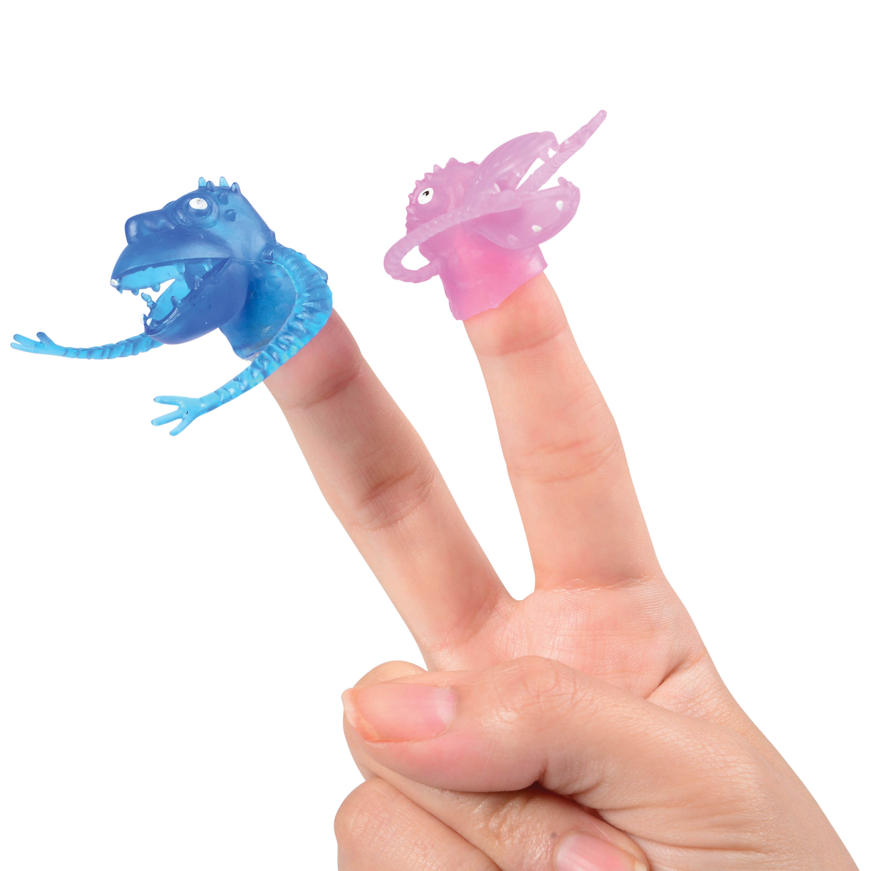 Clear Monster Finger Puppets