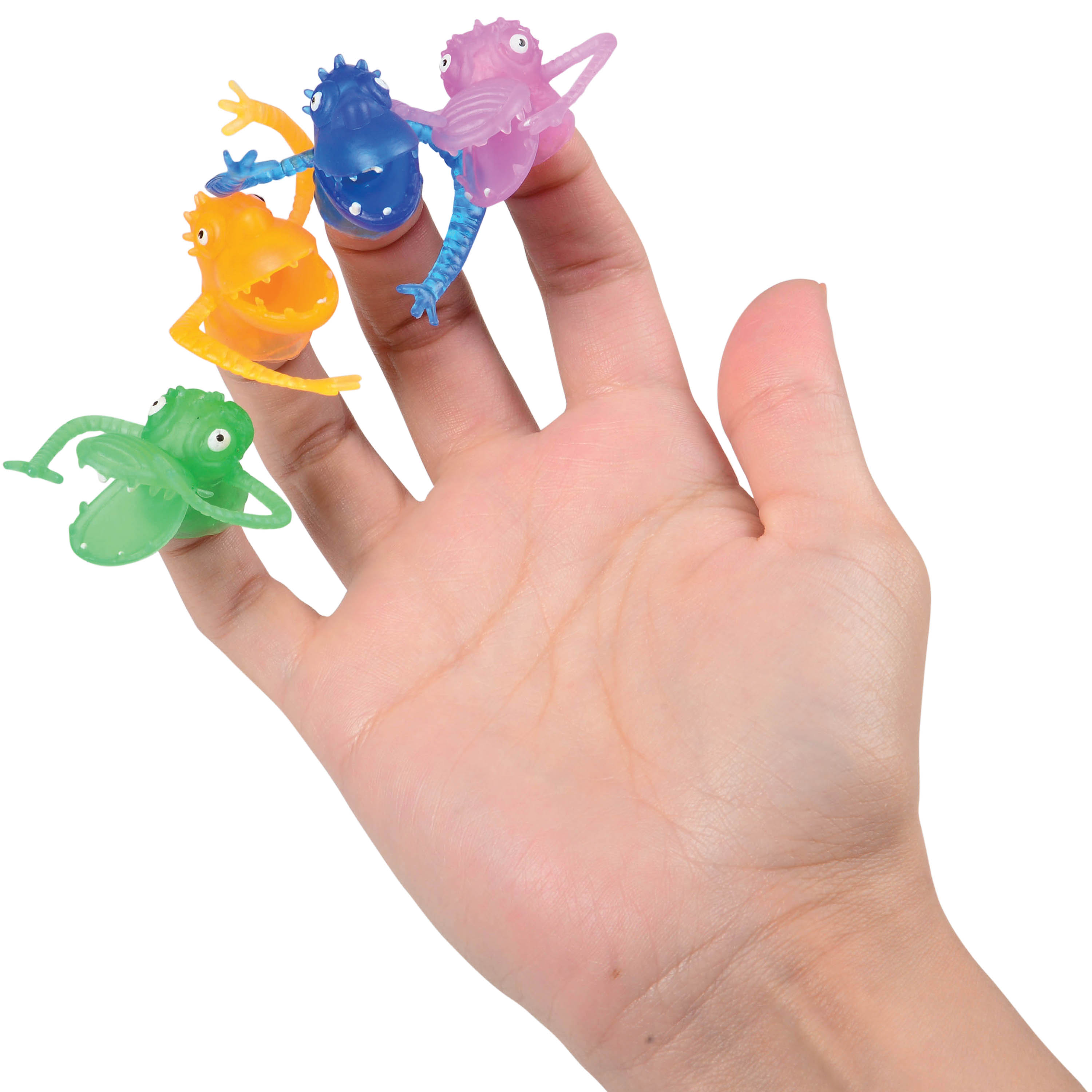 Clear Monster Finger Puppets