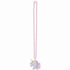 Enchanted Unicorn Beaded Necklace - Magical Birthday Accessory
