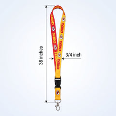 Kansas City Chiefs 36-Inch Buckle Lanyard