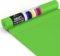 17.75"" x 110 Kraft Paper Roll | Lime Green