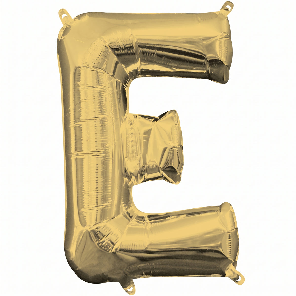 Gold Foil Air-Filled Letter "E" Balloon