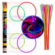 Little Gym - 22in. Assorted Glow Necklaces (100)