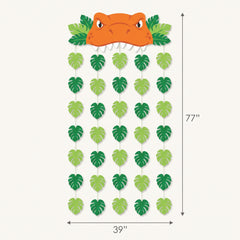 Dino-Mite Doorway Curtain for Baby's First Birthday Party