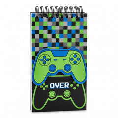 Gamer 3-Tier Spiral Notebook Party Favor
