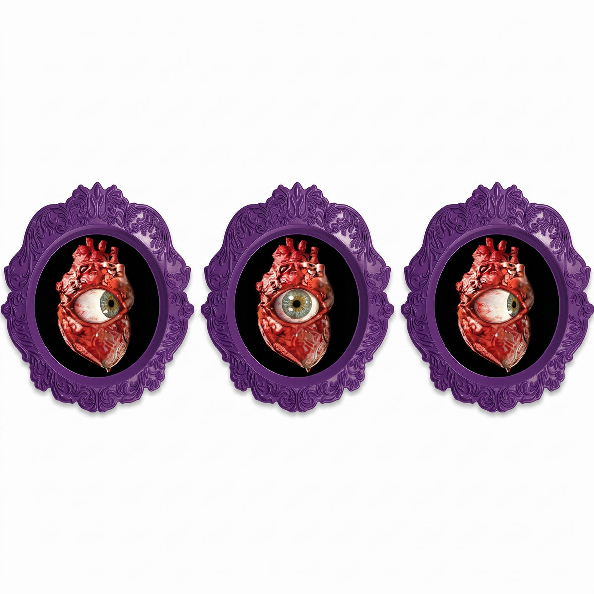 Dark Academia Lenticular Heart Hanging Cutouts