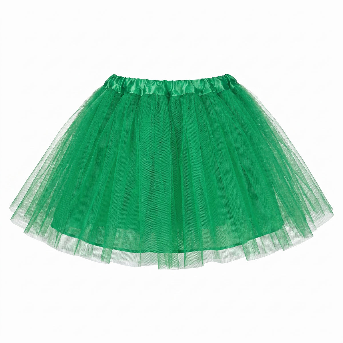 Festive Green Child's Tutu - Shimmering Costume Accessory