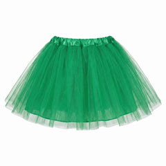 Festive Green Child's Tutu - Shimmering Costume Accessory