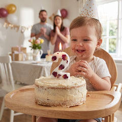 Ginger Ray Pressed Petal Number 2 Birthday Candle