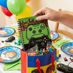 Gamer 3-Tier Spiral Notebook Party Favor