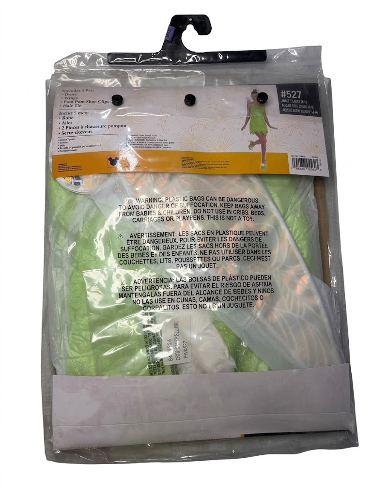 Tinker Bell Women's Halloween Costume - Adult XL (14-16)