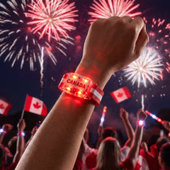 Canada Day Light-Up Party Bracelet