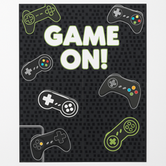 "Game On" Video Game Controller Scene Setter Kit