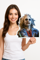 Beetlejuice Halloween Window Cling