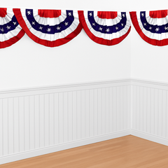 Patriotic Bunting Border Roll
