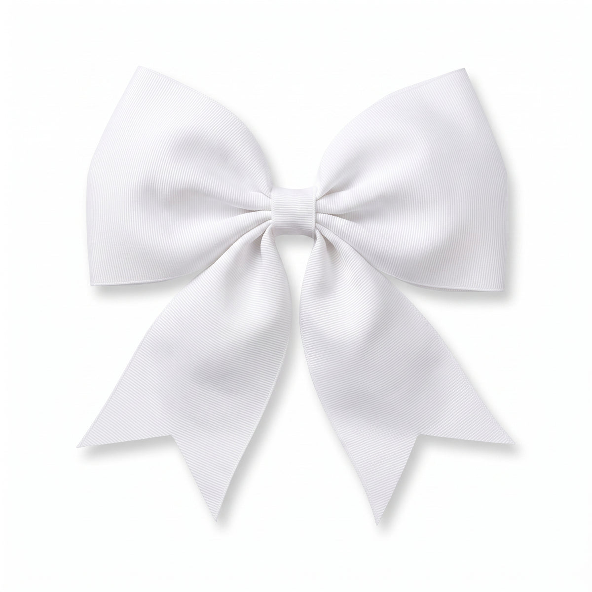 Oversized White Bow Headband