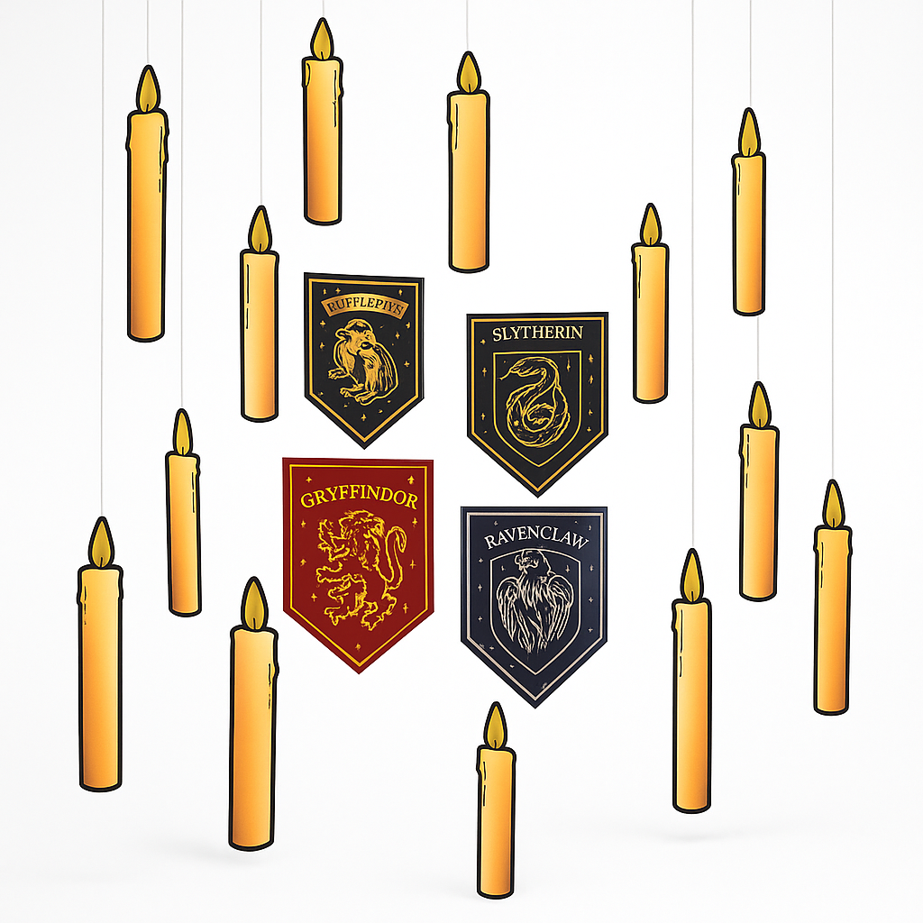 Harry Potter Hogwarts United Hanging Decoration Kit