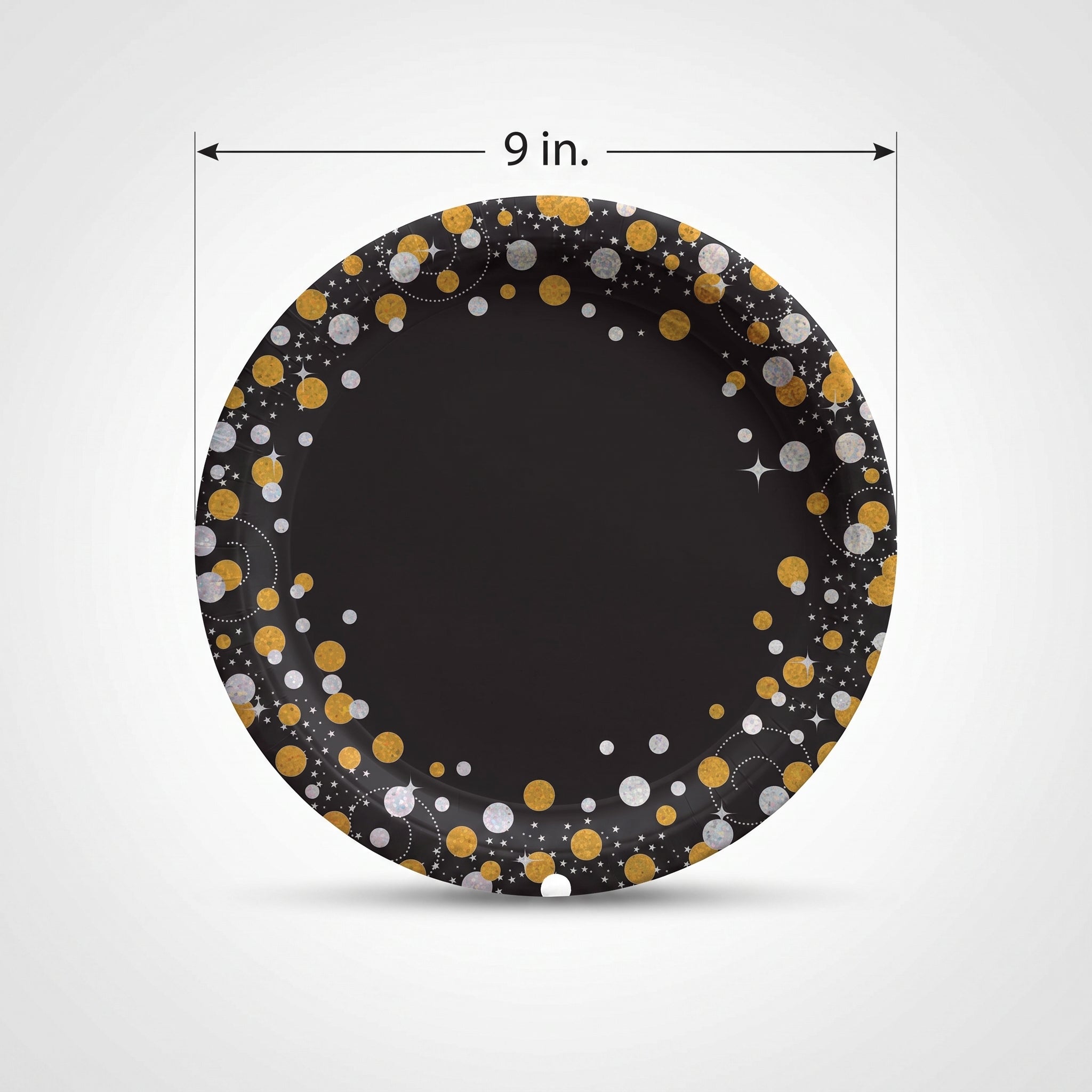 Celebrate Sparkle 9" Prismatic Birthday Plates