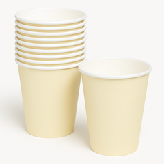 Elegant Vanilla Creme 9oz Paper Cups