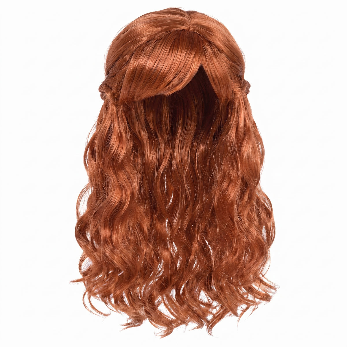 Disney Frozen 2 Anna Wig - Auburn with Braids, One Size