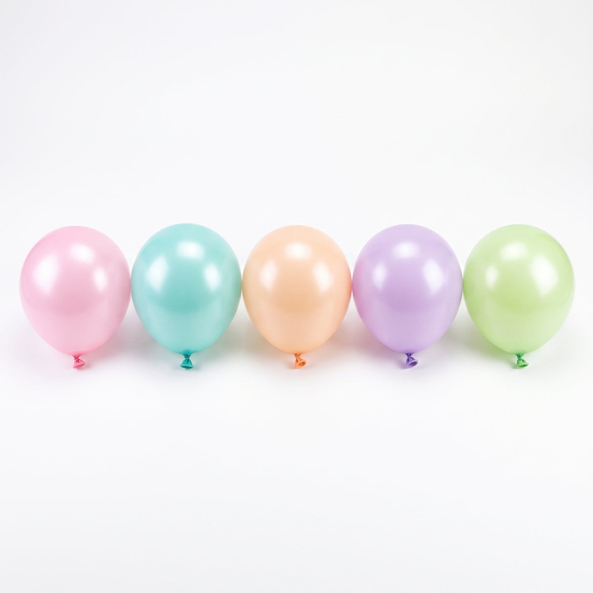 Sorbet Pastel Latex Balloons, 5-Inch, Assorted Colors, 25-Pack