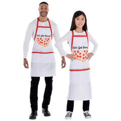 "Let's Get Saucy" Pizzeria Apron for All Ages