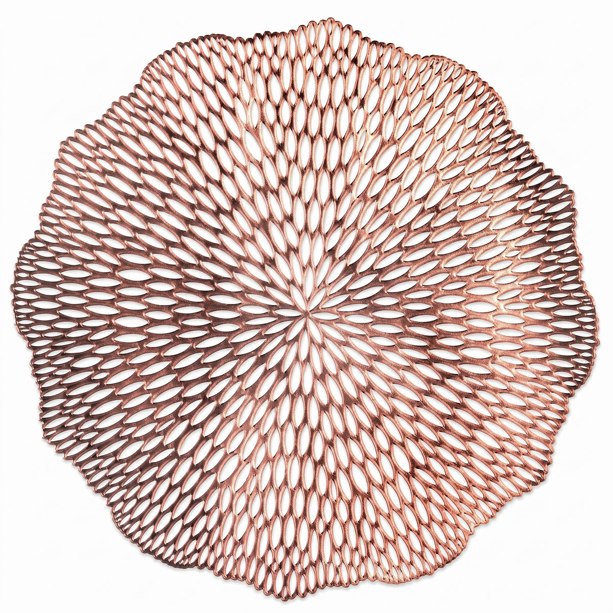Premium Rose Gold Blossom Placemats - Set of 4