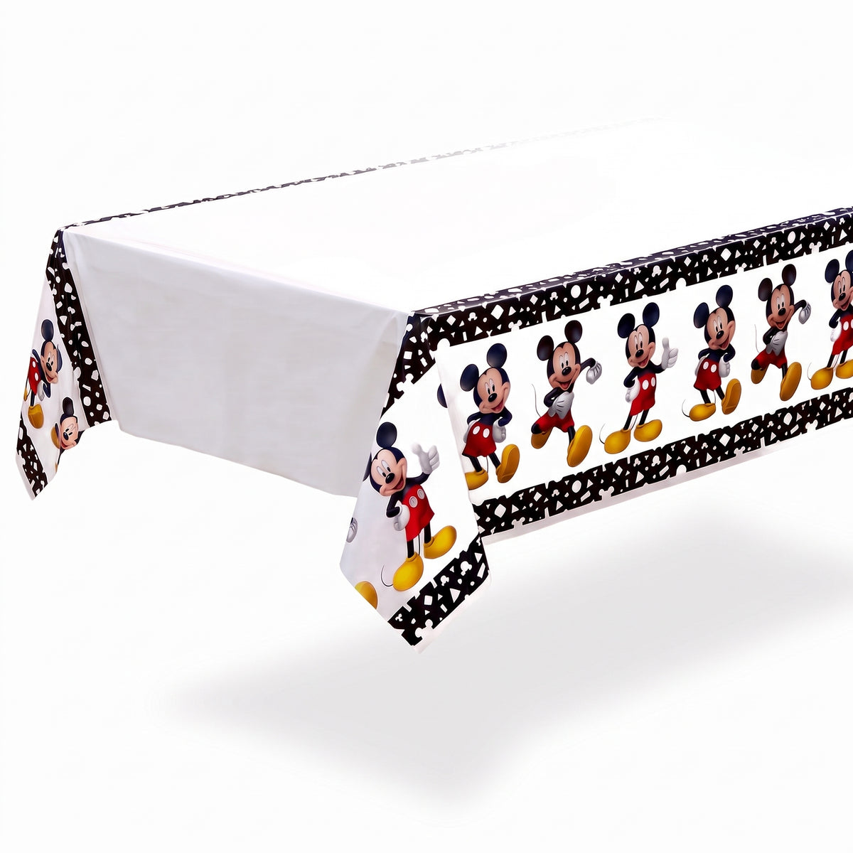 Mickey Mouse Forever Reusable Plastic Table Cover - 54"x96"