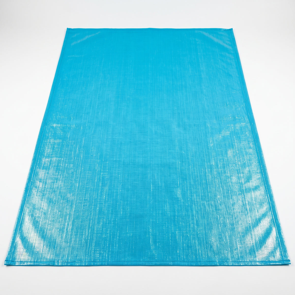 Dazzler Blue Opalescent Reusable Table Cover, 54" x 102"