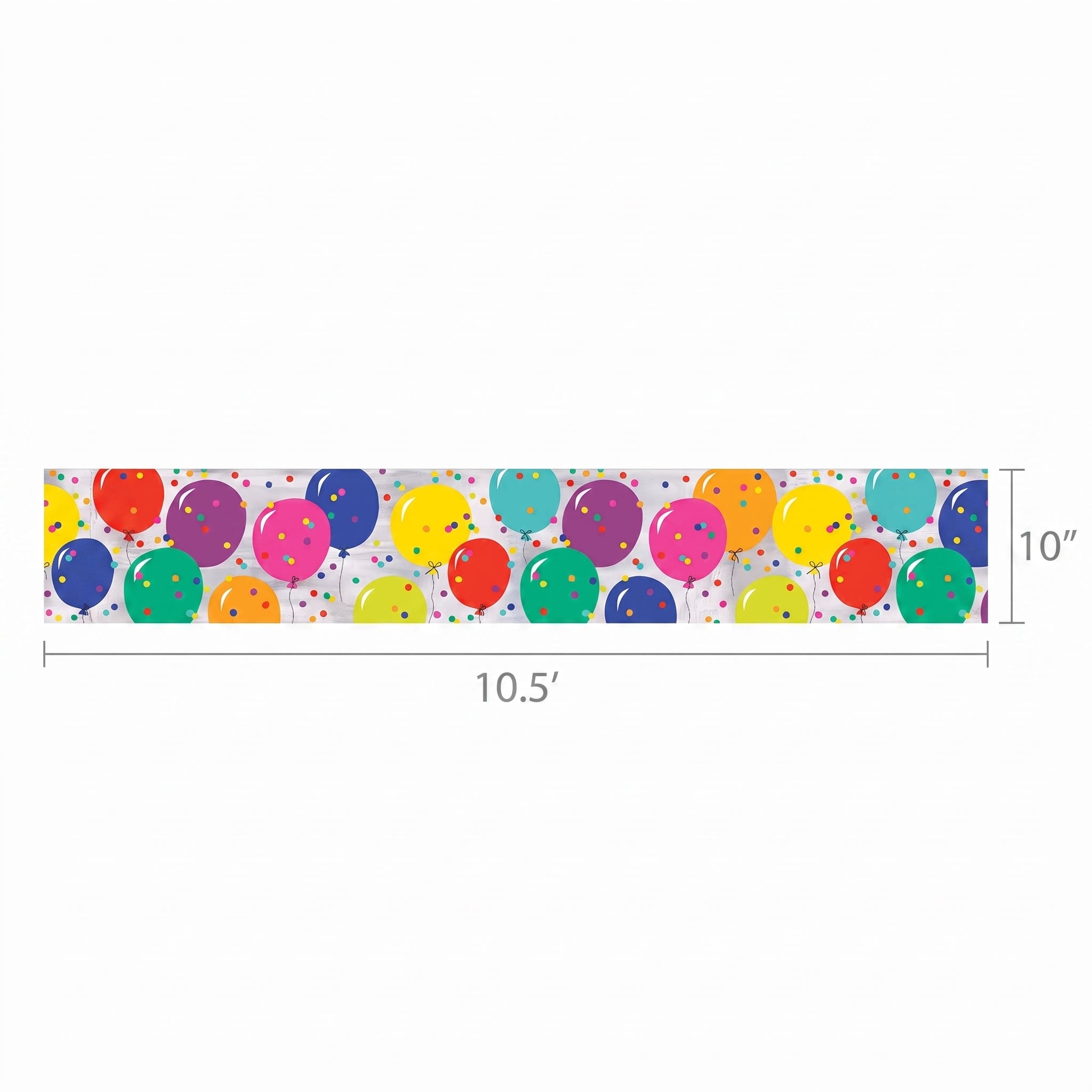 Colorful Balloon Party Banner