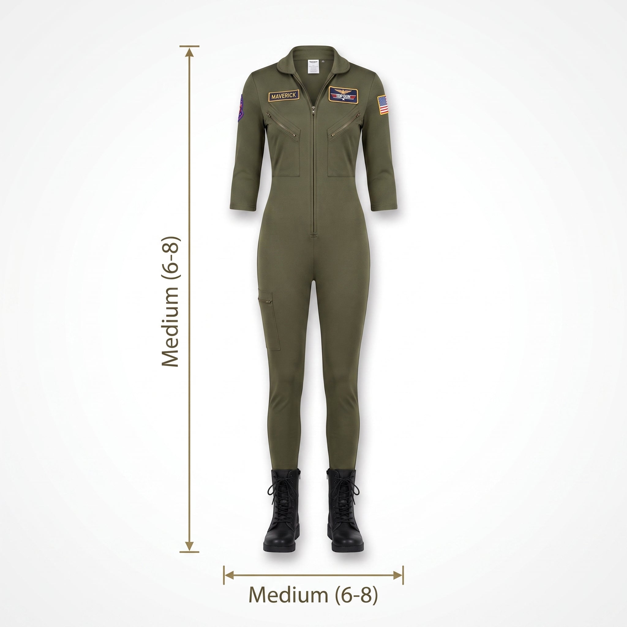 Women's Top Gun: Maverick Flight Suit Halloween Costume