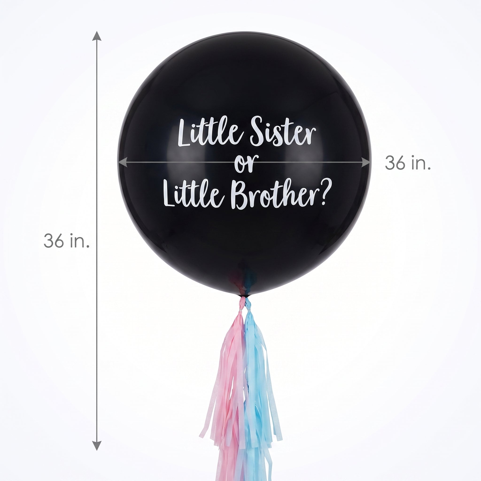 Ginger Ray Gender Reveal Latex Balloon for Baby Shower