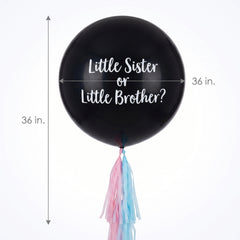 Ginger Ray Gender Reveal Latex Balloon for Baby Shower