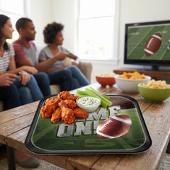 Go Fight Win Football Dessert Plates, 18-Pack - 7 in.