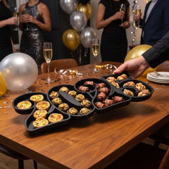 2025 New Year's Eve Plastic Serving Tray