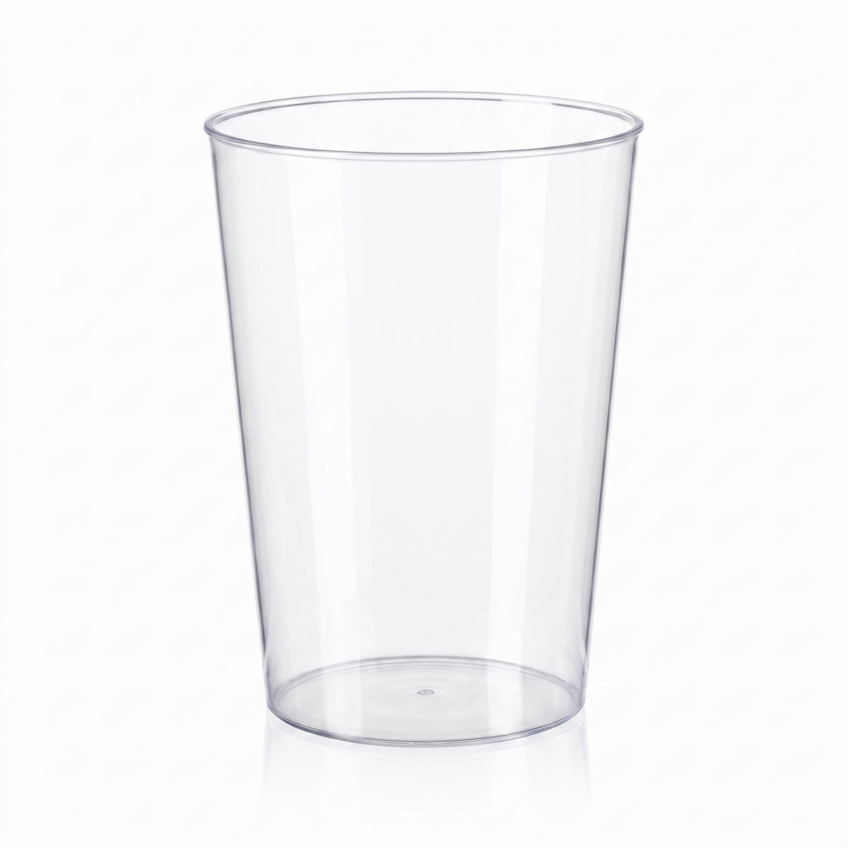 Large Clear Plastic Cylinder Container - 95 oz