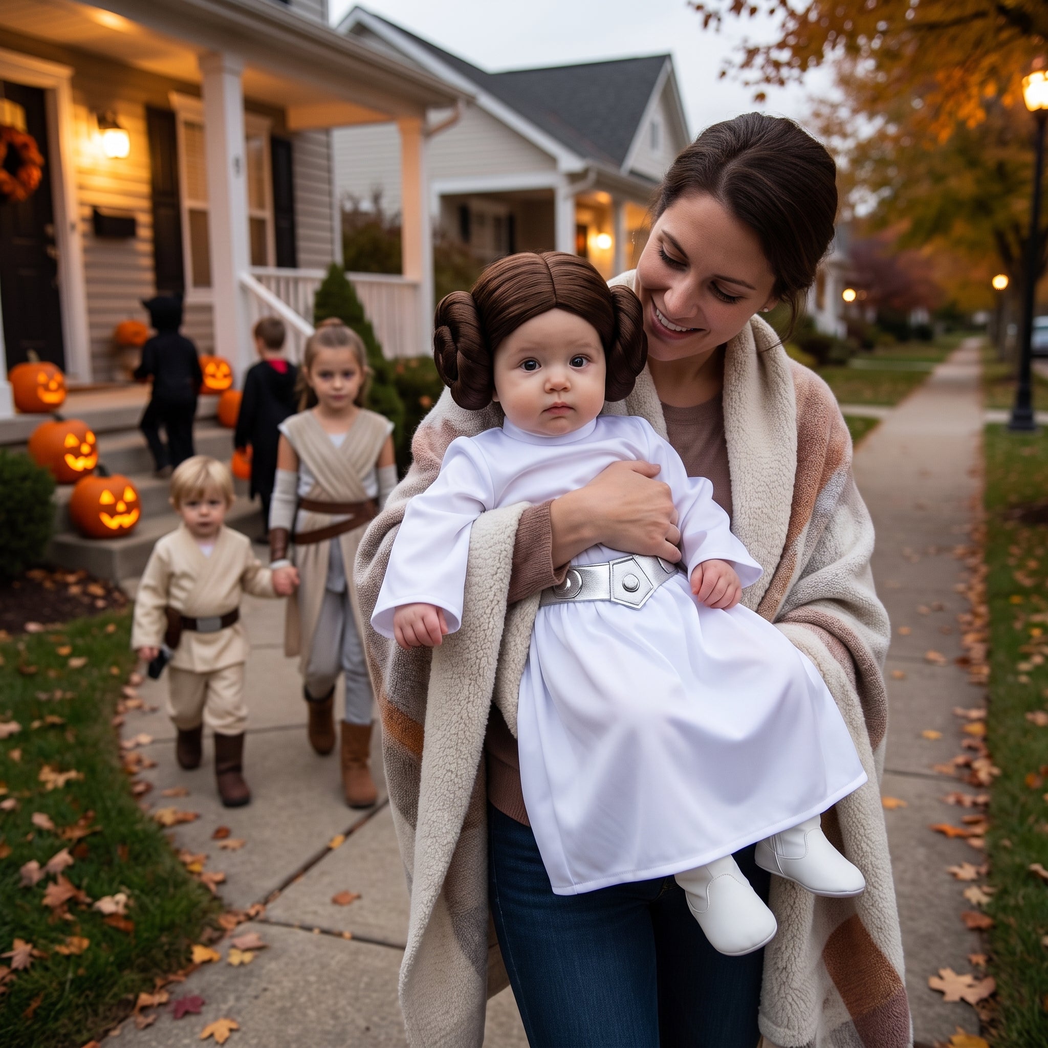Infant Star Wars Princess Leia Costume with Wig