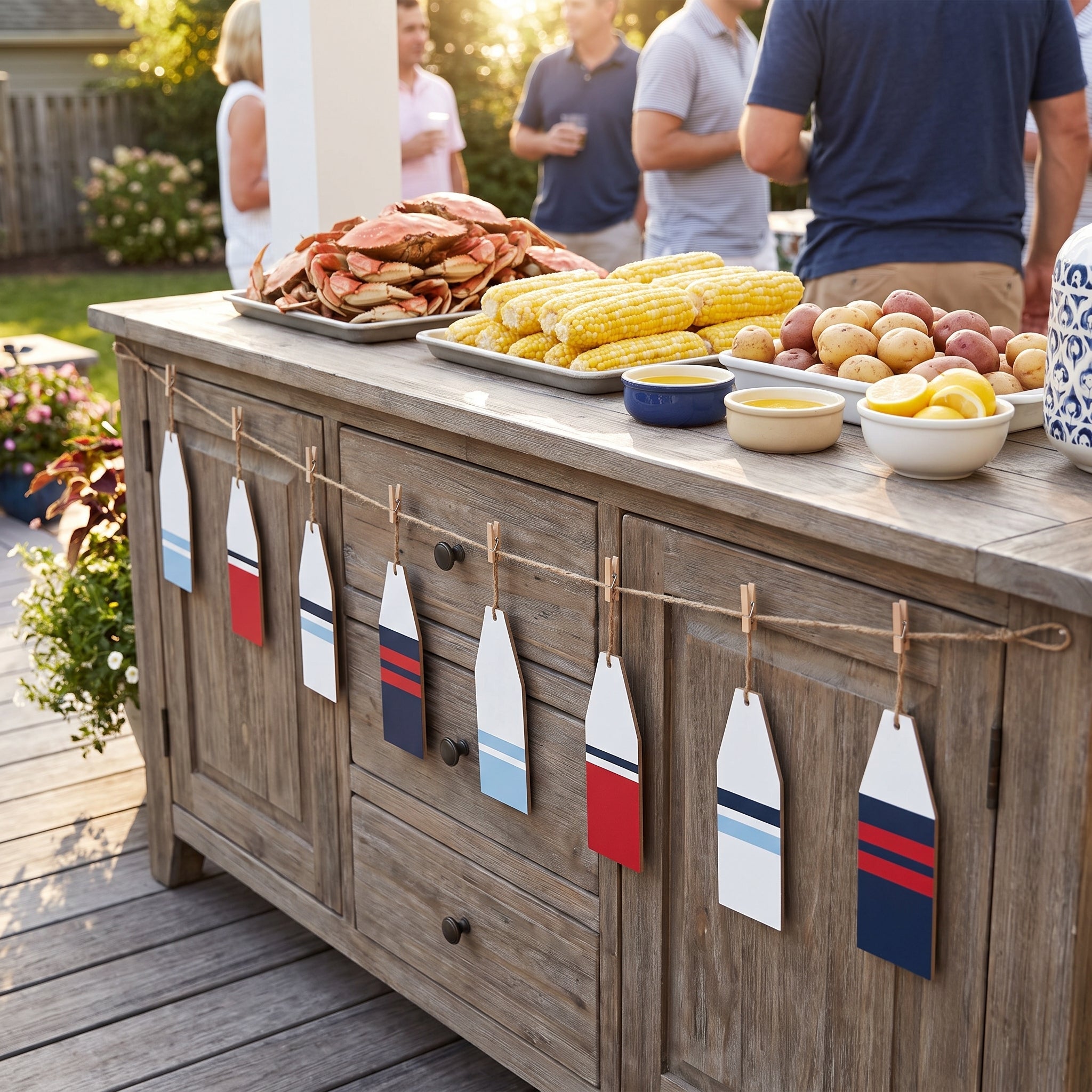 Nautical Buoy Summer Banner