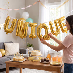 Metallic Gold Letter "Q" Foil Balloon