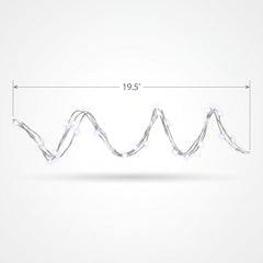 Enchanting White LED Fairy String Lights - 5 ft, 60 Lights