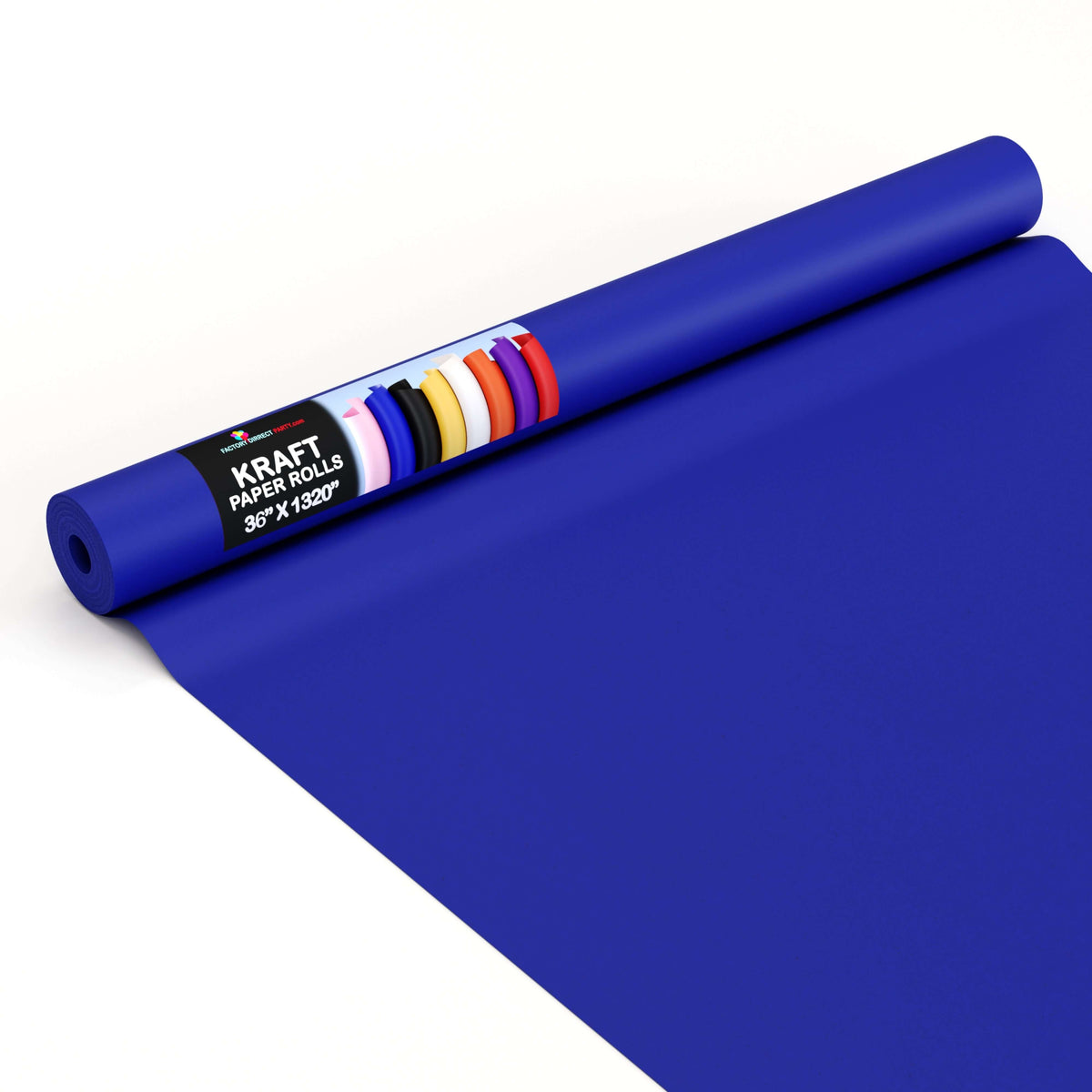 36 x 110' Kraft Paper Roll | Dark Blue