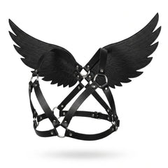 Black Club Wing Harness - Halloween Costume Accessory