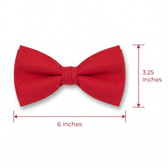 Dashing Red Bow Tie Costume Accessory
