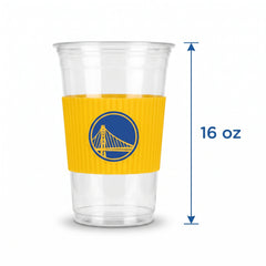 Golden State Warriors 16oz Plastic Cups