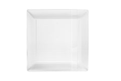 7.5 In. Clear Zen Design Plates | 10 Count