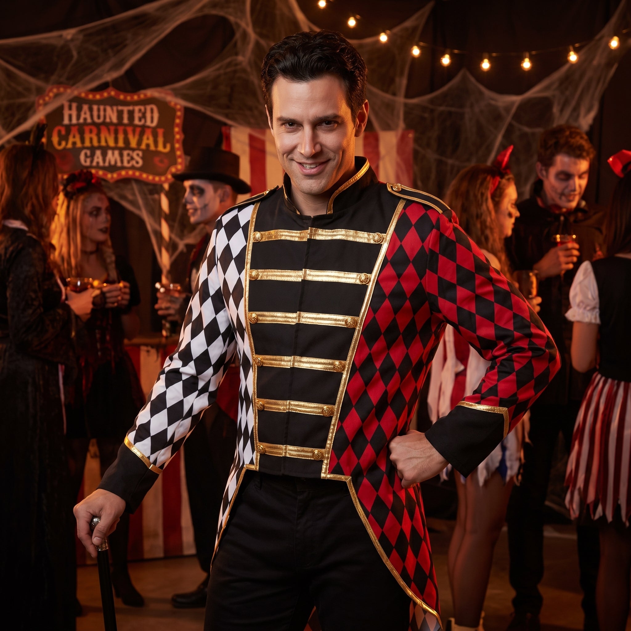 Vintage Circus Ringmaster Jacket - S/M