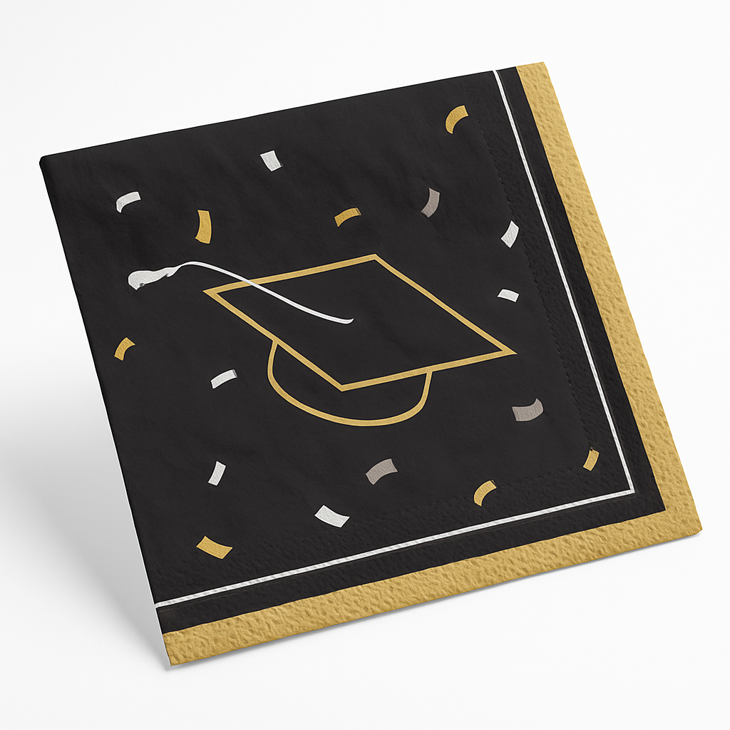Graduation Celebration Beverage Napkins