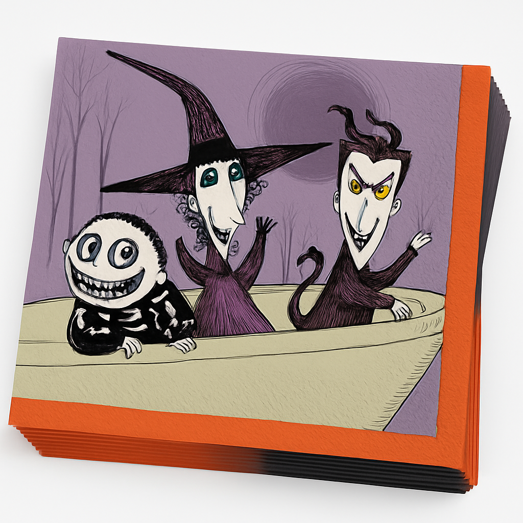 Disney's Nightmare Before Christmas Pumpkin King Beverage Napkins